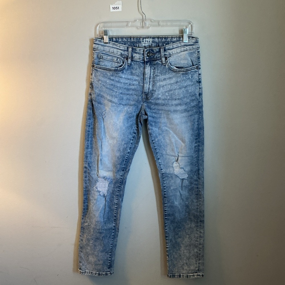 Lazer Jeans Skinny Fit 32x30  Blue Men's